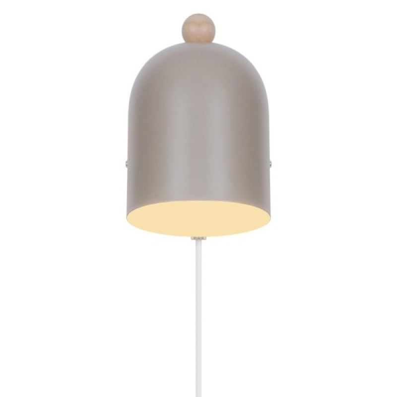 Бра, настенный светильник Nordlux 2412671018 Gaston E27 1x15W IP20 коричневый