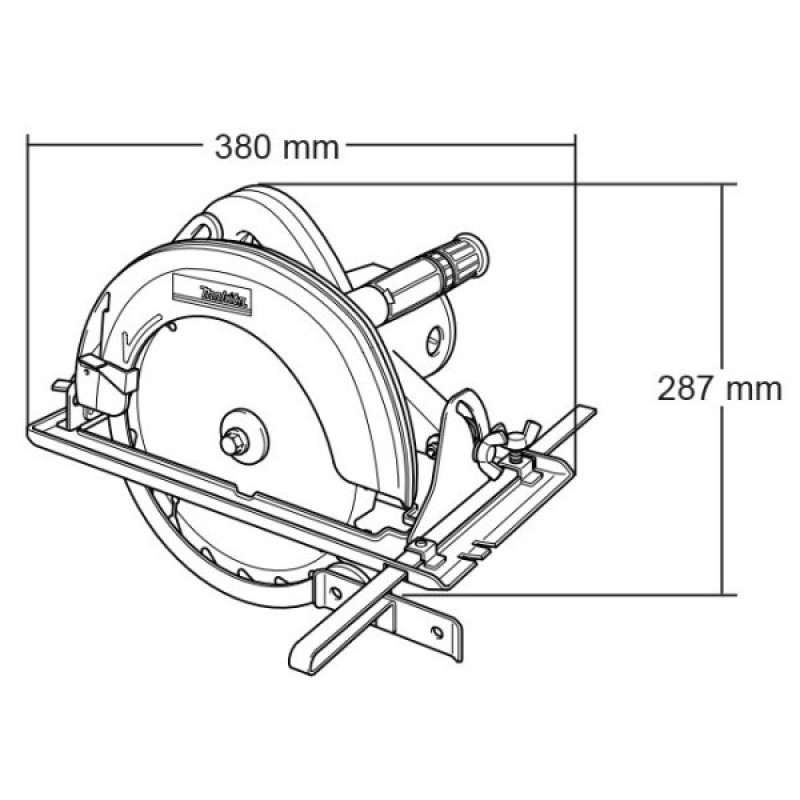 Дисковая пила Makita N5900B