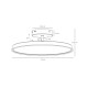 Люстра Nordlux 2320546003 Kaito LED 1x15W 3000K 1500Lm IP20 черная