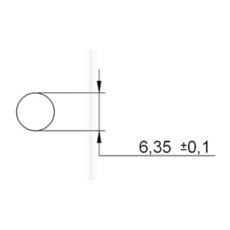 Мини-предохранитель ETI 006710082 CH 6.3x32 F 10A 250V