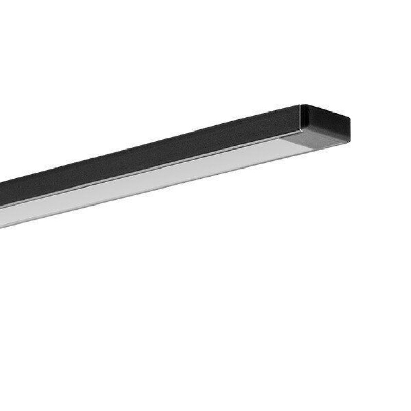 LED-профиль KLUS MICRO-ALU black, 1 метр