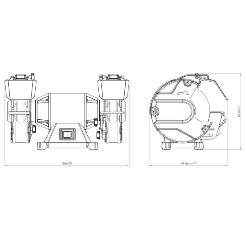 Точило Metabo DS 200 Plus диск 200мм 600Вт 2980 об/хв LED (604200000)