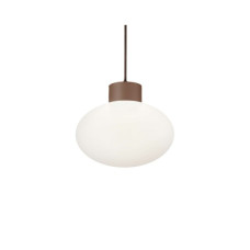Уличный светильник Ideal Lux 326801 Clio E27 1x42W IP44 коричневый