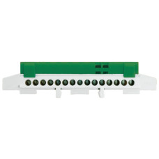 Шина заземлення SEZ E 4173-15/Z IP20 (E.4173-15/Z) зелена