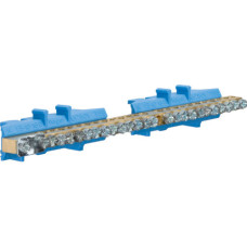 Нейтральная шина с держателем Hager KM25N 1х25+11x16+13x10мм²