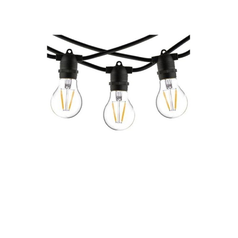 Гирлянда Nowodvorski 7873 Festoon Lights E27 10x15W IP65 черный
