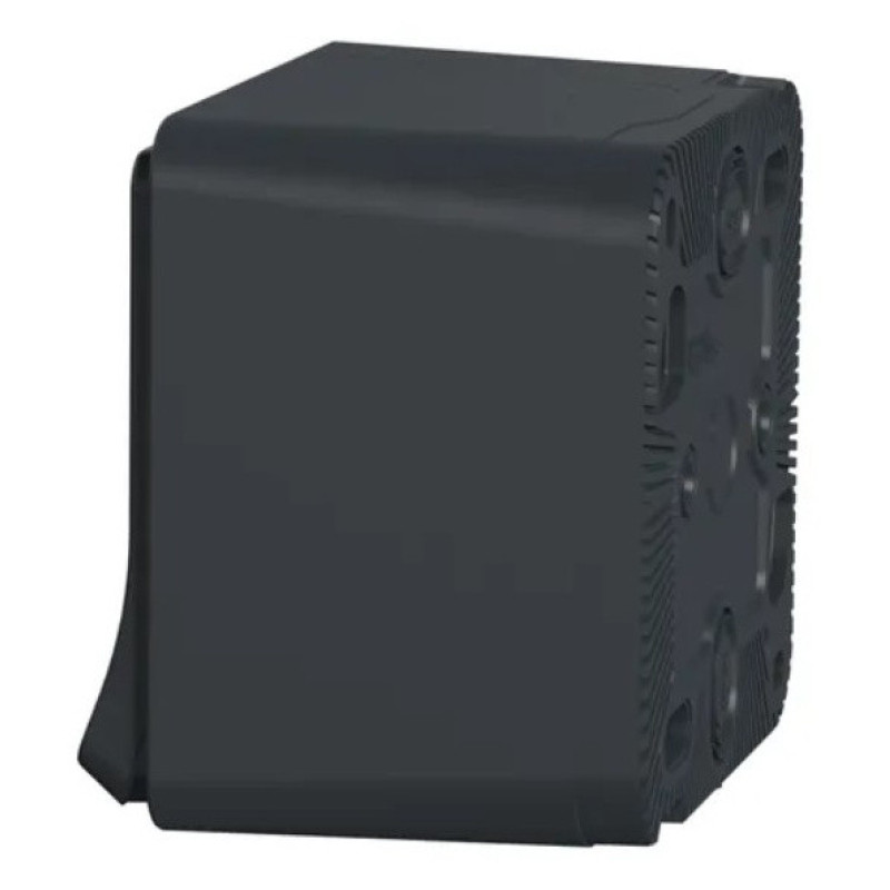 Накладна розетка Schneider Electric MUR36034 із з/к та шторками IP55 (чорний)