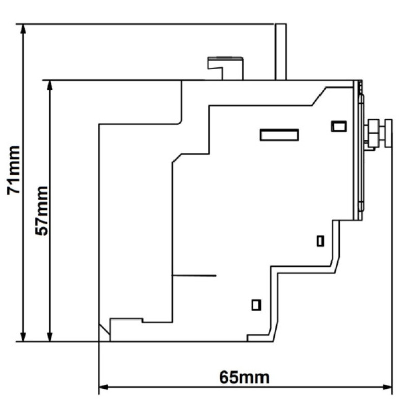 Теплове реле Schrack LZTC0400 Cubico Clasic 2,5-4А