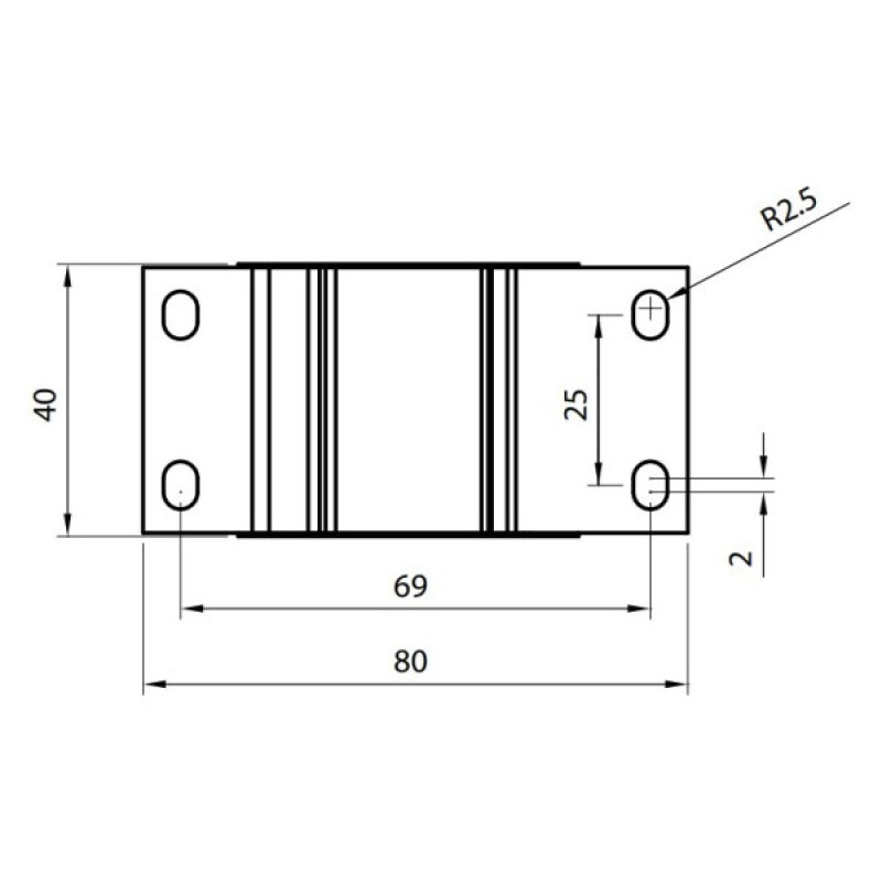 Распределительный блок ETI 001102417 EDBM-6/PE (192А 1x4-70; 2x4-50; 1x4-25)