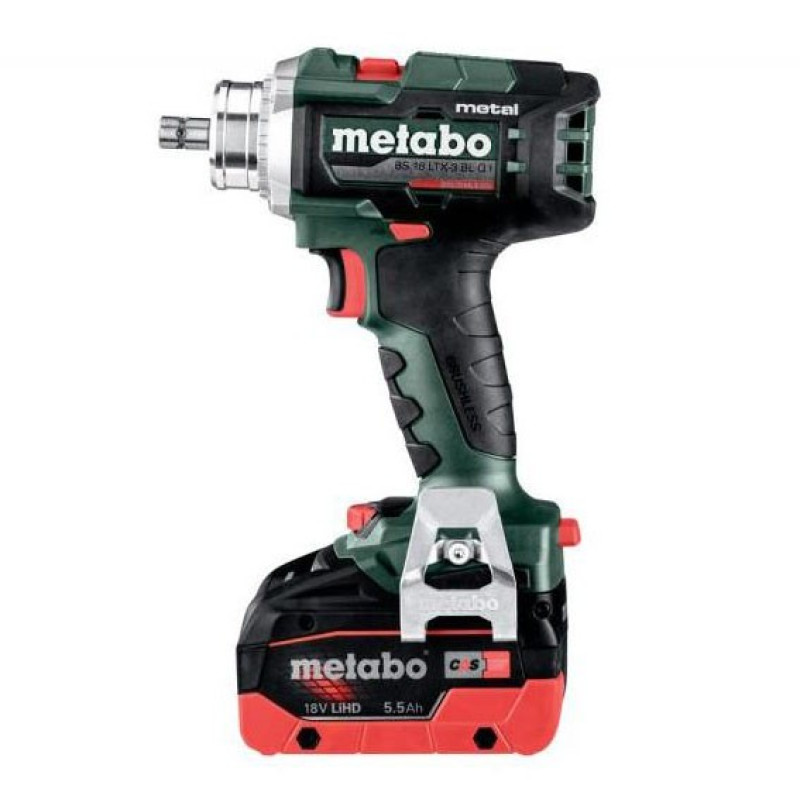 Аккумуляторная дрель-шуруповерт Metabo BS 18 LTX-3 BL Q I Metal 2xLiHD 5,5Ач (603180660)