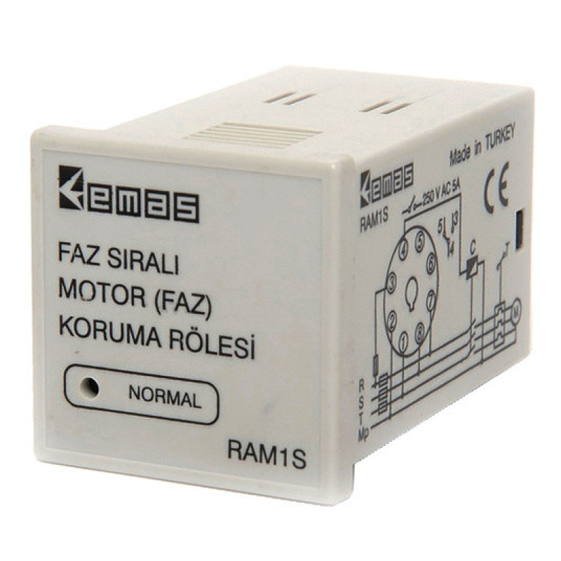 Реле контроля фаз EMAS RAM1S 3х380В AC