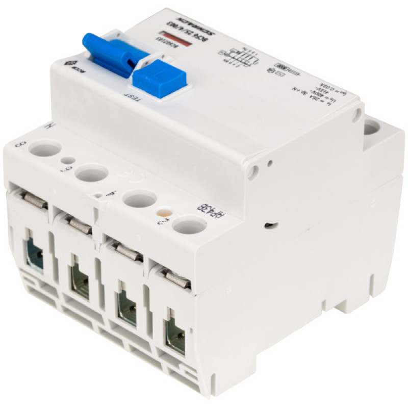 УЗО Schrack BC602103 6кА 25А 30мА 3P+N тип AC