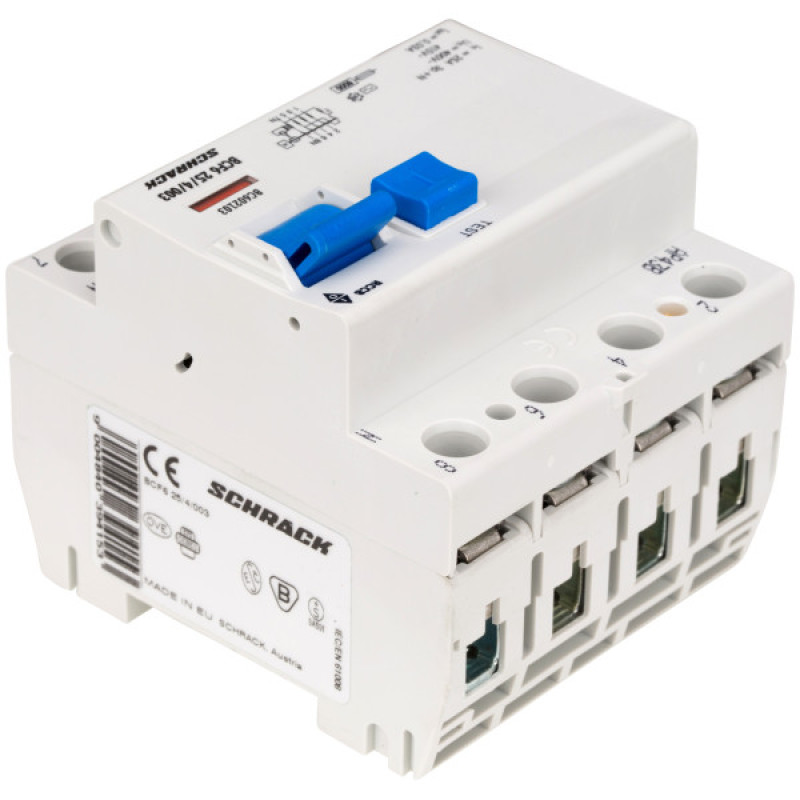 УЗО Schrack BC602103 6кА 25А 30мА 3P+N тип AC