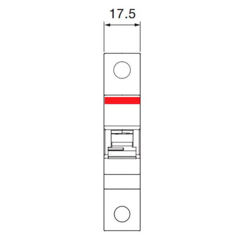 Электро-автомат ABB SH201-C10 тип C 10А