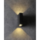 Уличный светильник Goldlux 319814 Orlean LED 2x2.5W 4000K 430Lm IP54 графитовый