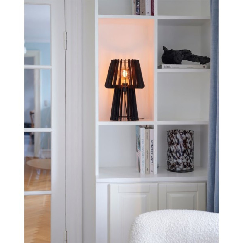 Настільна лампа Nordlux 2213155003 Groa E27 1x40W IP20 чорна