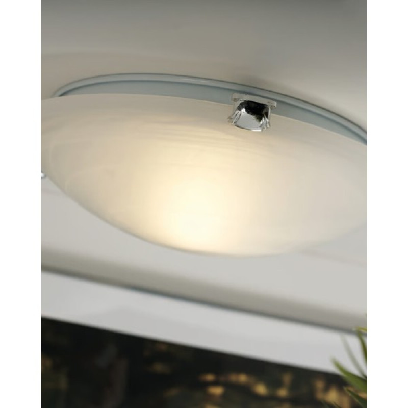 Світильник стельовий Nordlux 92746001 Petri E27 1x15W IP20 білий