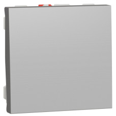Одноклавишный выключатель Schneider Electric NU320630 (схема 1) 10А 2М (алюминий)