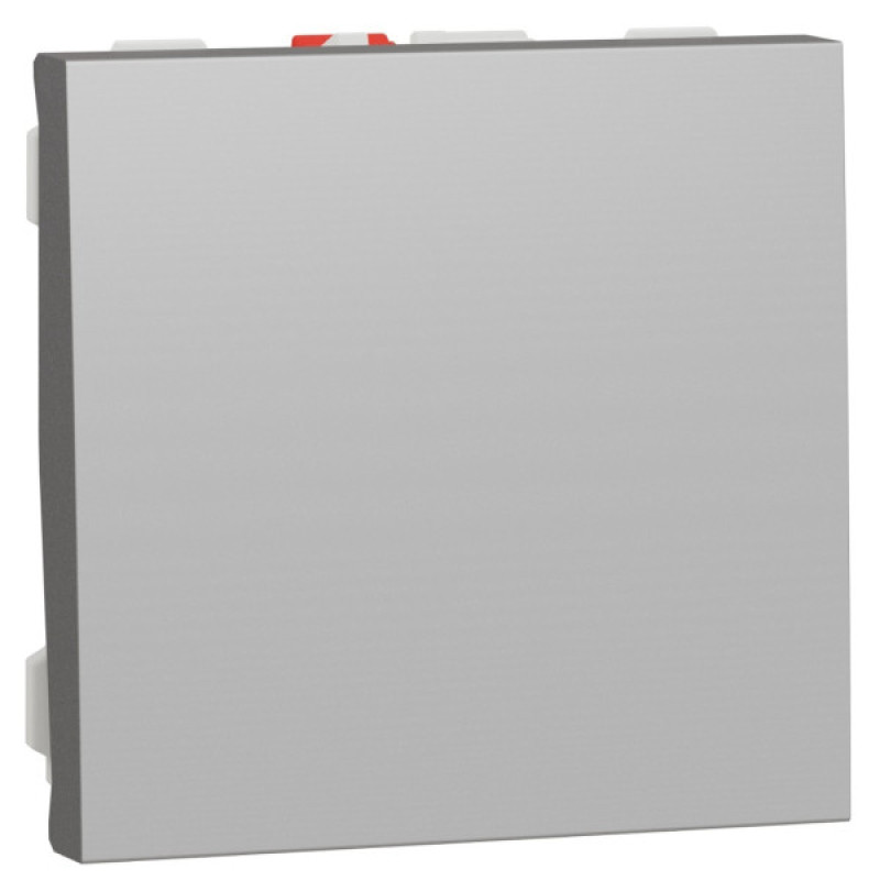 Одноклавишный выключатель Schneider Electric NU320630 (схема 1) 10А 2М (алюминий)