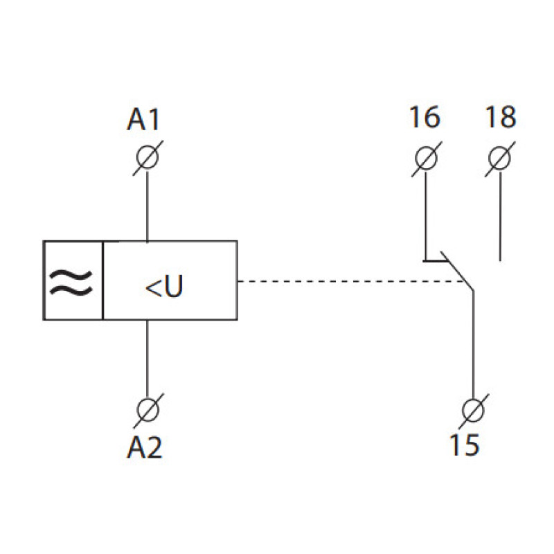 Реле напряжения Elko-Ep HRN-37 AC 24-150V