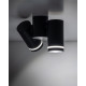 Светильник поворотный, спот TK Lighting 4539 Jet GU10 2x10W IP20 черный