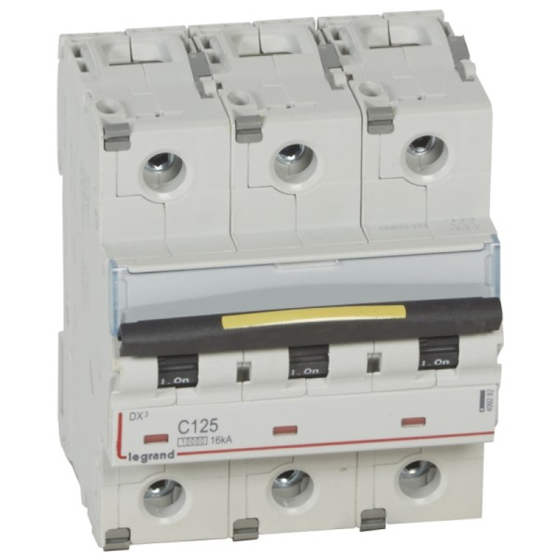 Эл.автомат DX³ 3П C 125A 16kA, Legrand