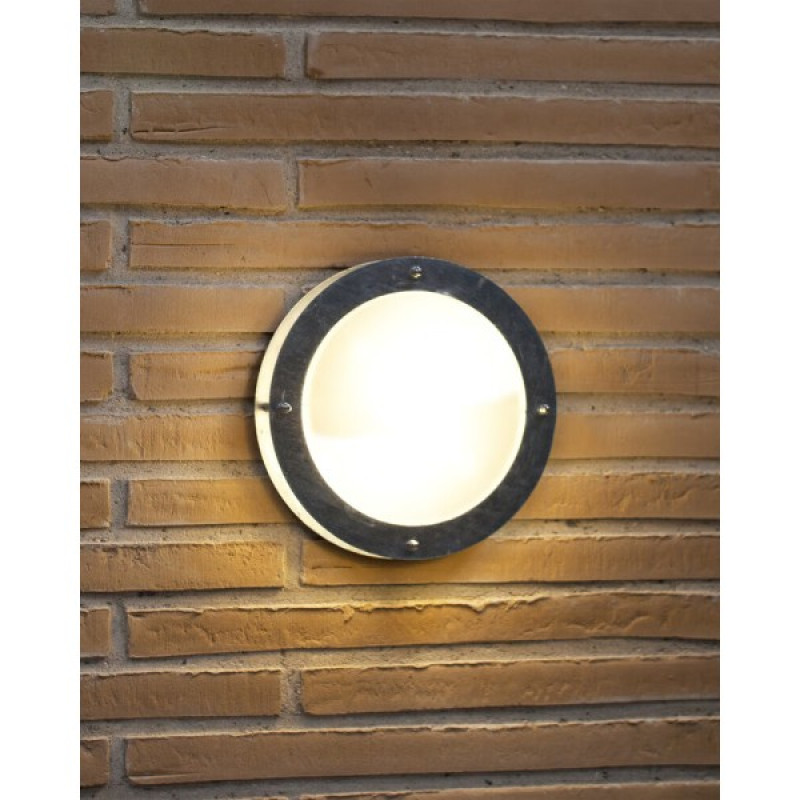 Вуличний світильник Nordlux 21861031 Malte E27 1x60W IP54 сріблястий