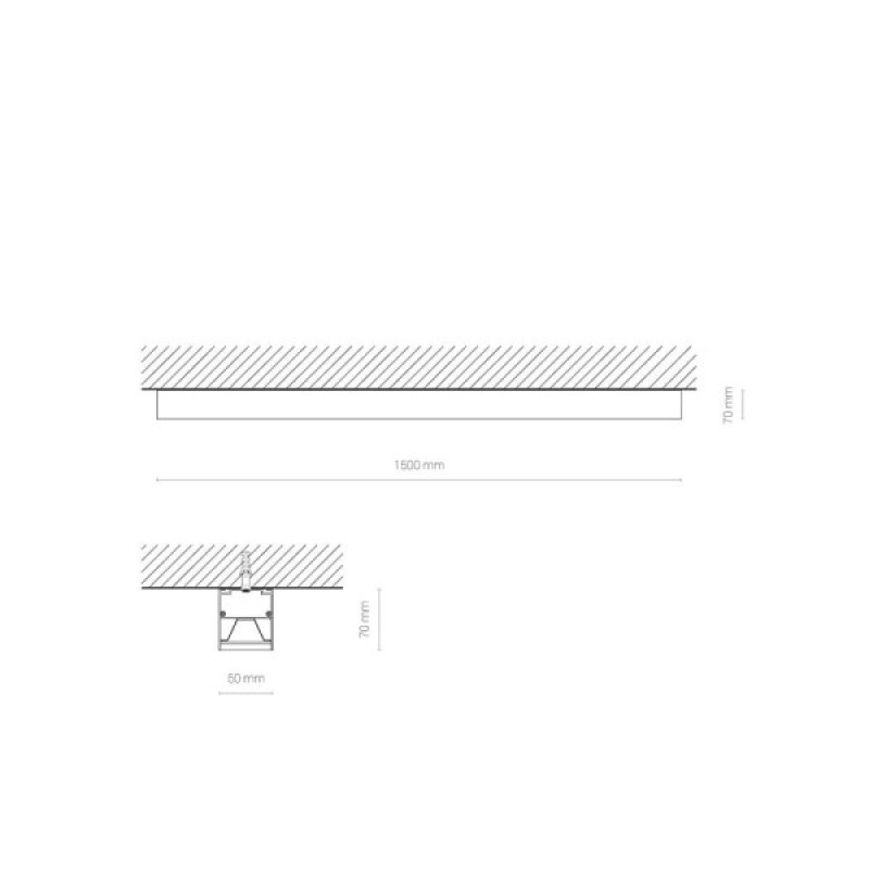 Светильник потолочный Nowodvorski 10206 Cl Hall Pro LED 40W 4000К 5400Lm IP20 Черный