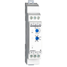 Таймер сигнализации с функцией OFF-задержки Schrack ZRAR0011 Amparo 24В-230В AC/DC 1CO 5А