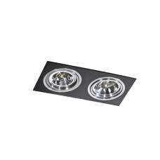 Точечный светильник Azzardo AZ0772 Siro GU10 2x40W IP20 черный