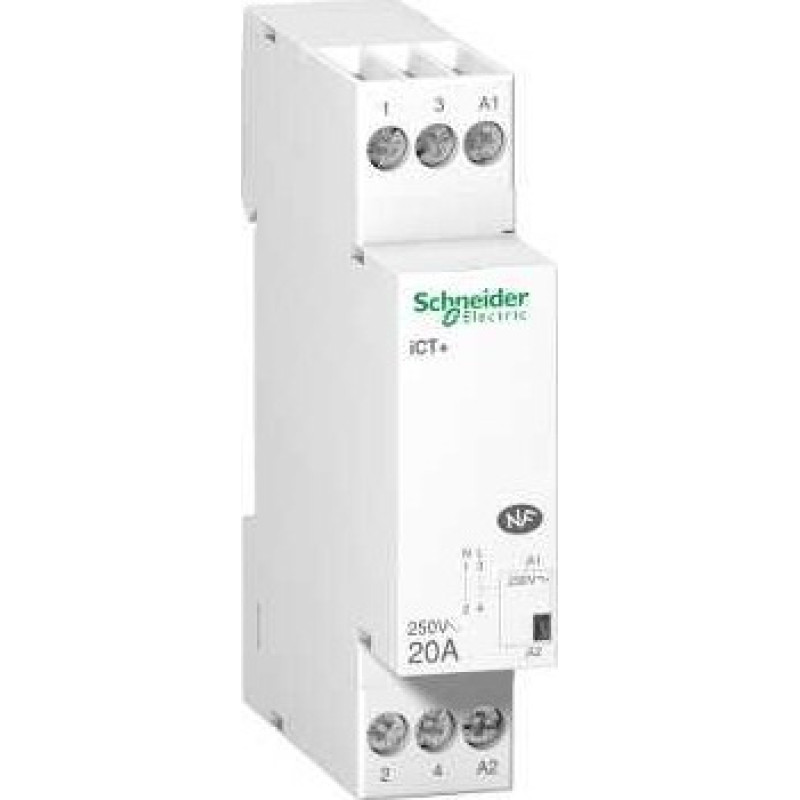 Контактор Schneider Electric ICT+ 20A 1НО