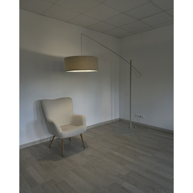 Торшер Nowodvorski 11685 Poise B E27 1x25W IP20 светло-серый