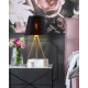 Настольная лампа Goldlux 325846 Elena E27 1x20W IP20 Черная