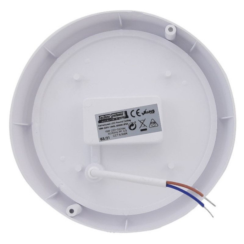 Светильник TNSy LED Round Ceiling 12W-220V-960L-6500K-IP65 (TNSy5000509)