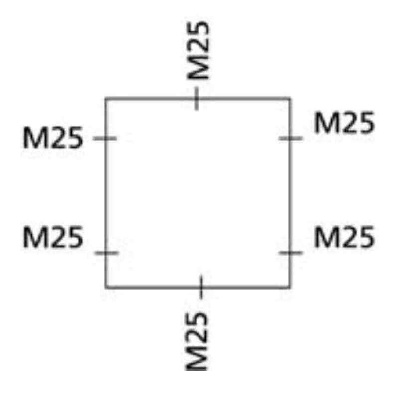 Распредкоробка Spelsberg WK 060-L (sp40690601) IP54 скрытого монтажа
