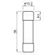 Предохранитель ETI 002625025 CH 10x38 gR-PV 25A 700V (50kA)