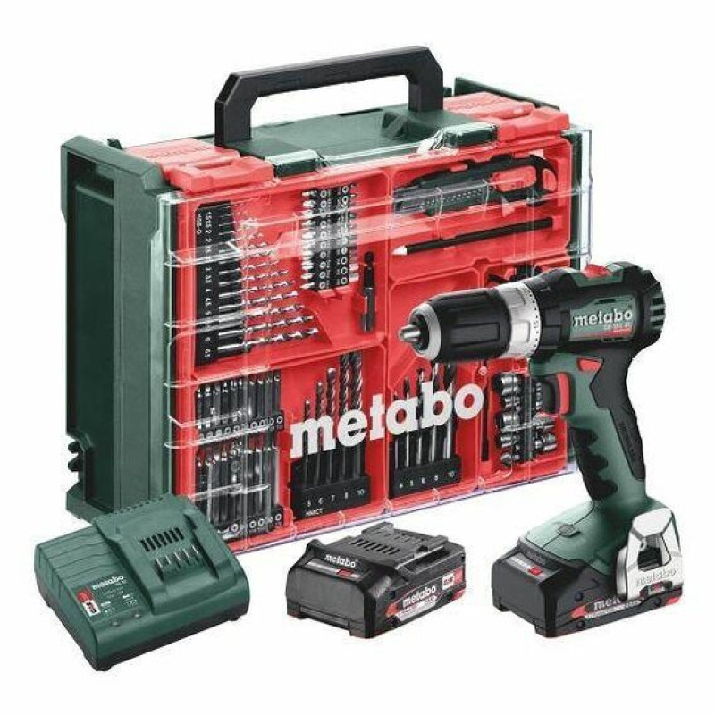 Аккумуляторная ударная дрель-шуруповерт Metabo SB 18 L BL 2x2Aч Li-Power (613157710)