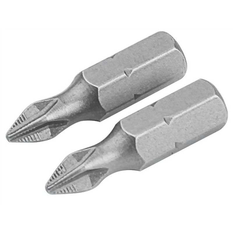 Крестовые биты Tolsen S2A PH2х25мм (2шт)