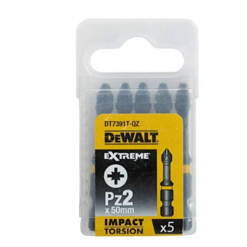 Набор бит DeWALT DT7391T IMPACT TORSION EXTREME (5шт)