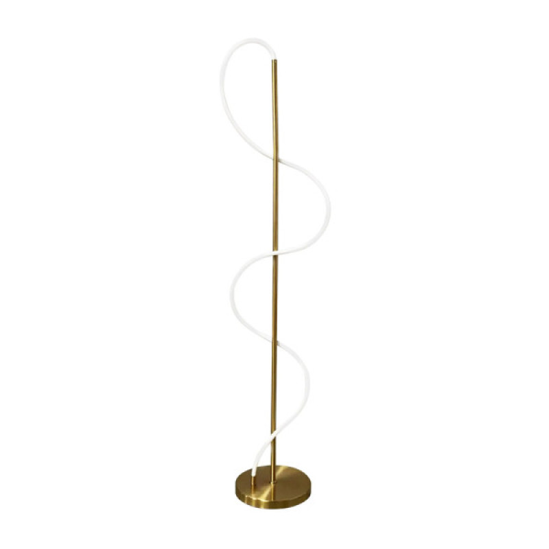 Торшер Goldlux 330192 Emma LED 1x36W 4000K 4300Lm IP20 золотой