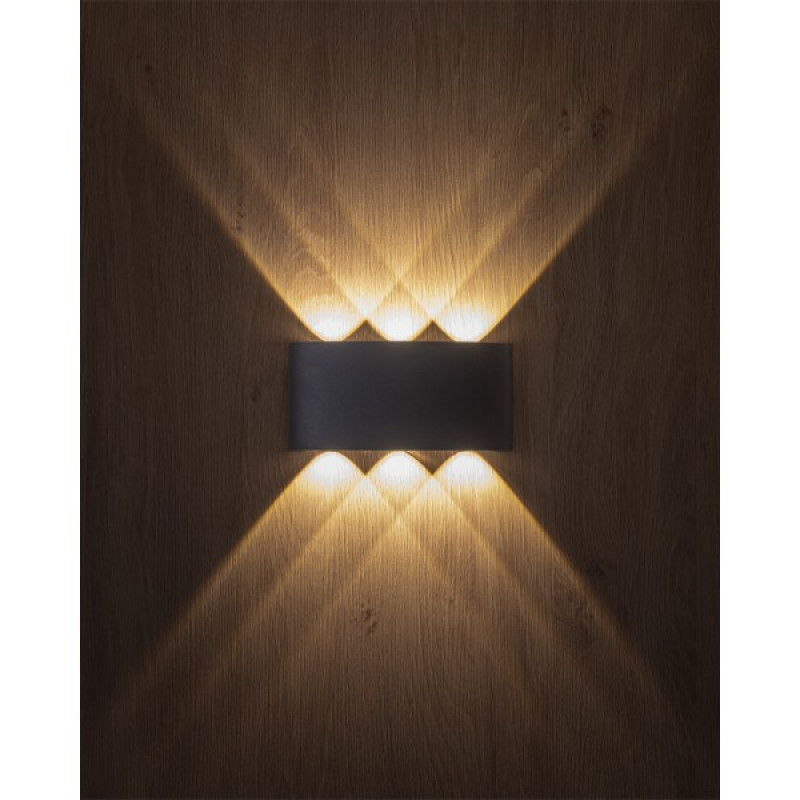 Уличный светильник TK Lighting 18085 Arrow LED 6x1W 3000K 480Lm IP54 серый