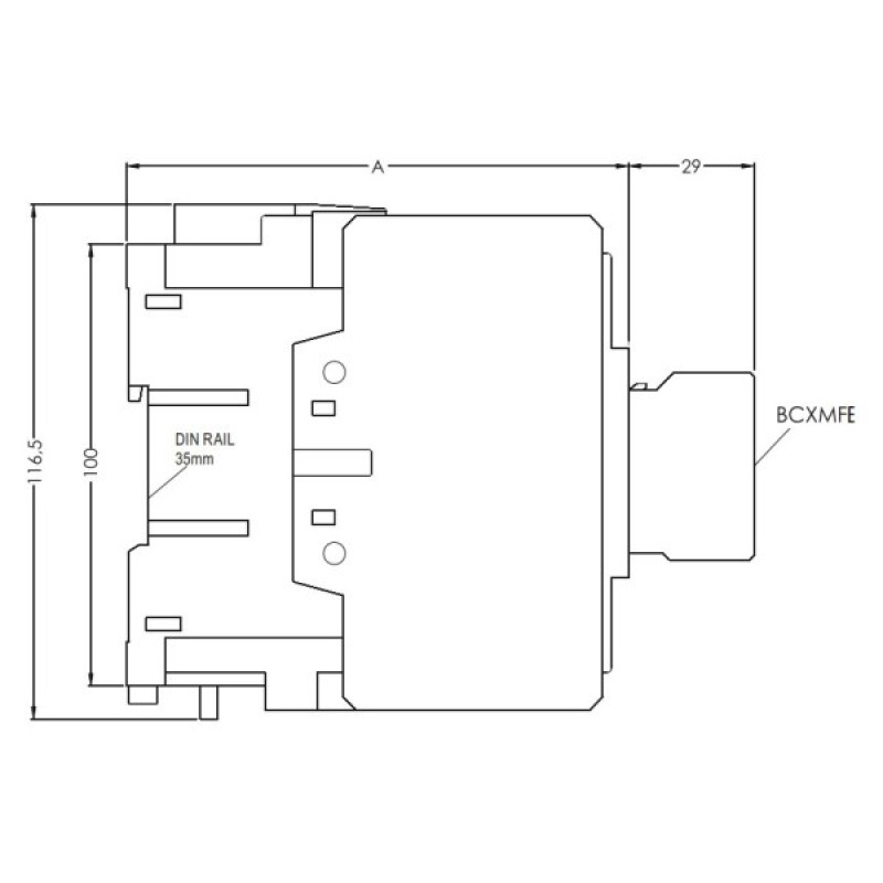 Контактор ETI CEM 95.11/AC230V