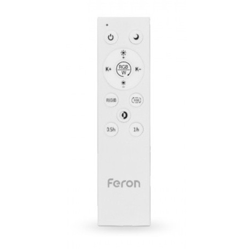 Круглый RGB светильник Feron 6396 AL5000 60Вт 4900Лм с пультом