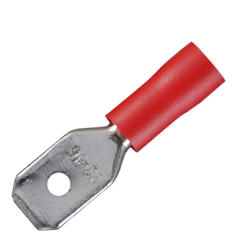 Наконечник Аско-Укрем MDD 1,25-250 6,35x0,5/0,8 изолированный 100шт (A0060020011)