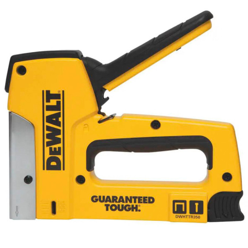 Степлер DeWALT DWHTTR350-0 Heavy Duty для скоб типу "G" 6-14мм та цвяхів типу "J" 12, 15мм