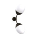Бра, настенный светильник Pikart 35416-4 Burgeon Sconce E14 2x60W IP20 коричневый