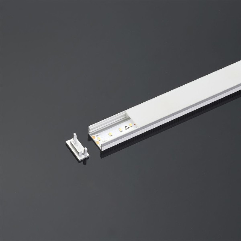LED-профиль COLORS накладной, 2.5 метра (BS1607_2,5(black))