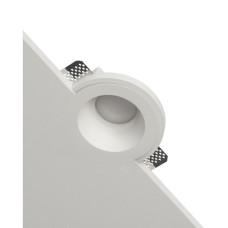 Гипсовый точечный врезной светильник Oledim 7771535 TS7 GYPSUM GU10 1x10W IP20 белый