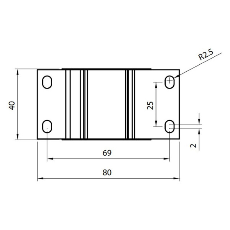 Распределительный блок ETI 001102416 EDBM-6/N (192А 1x4-70; 2x4-50; 1x4-25)