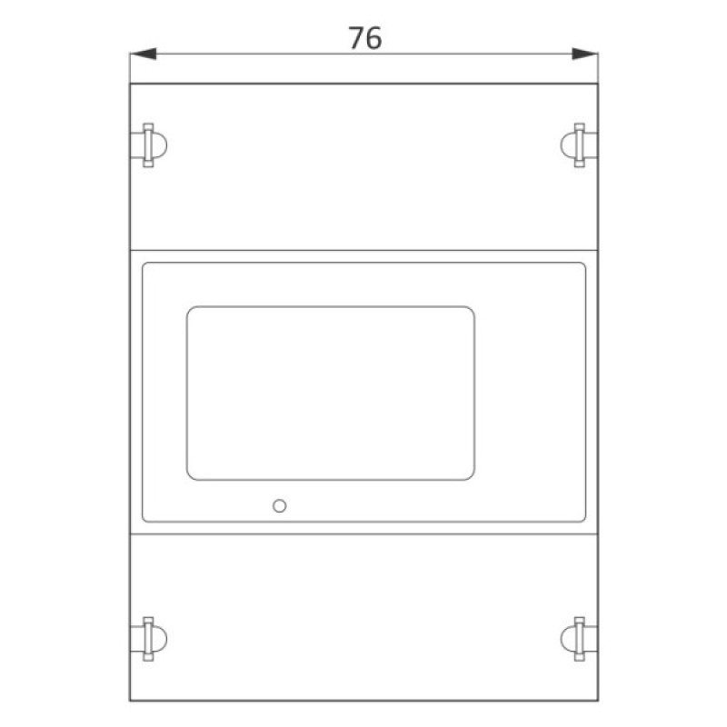 Счетчик электроэнергии F&F LE-03MW-CT 3х230/400В 81А